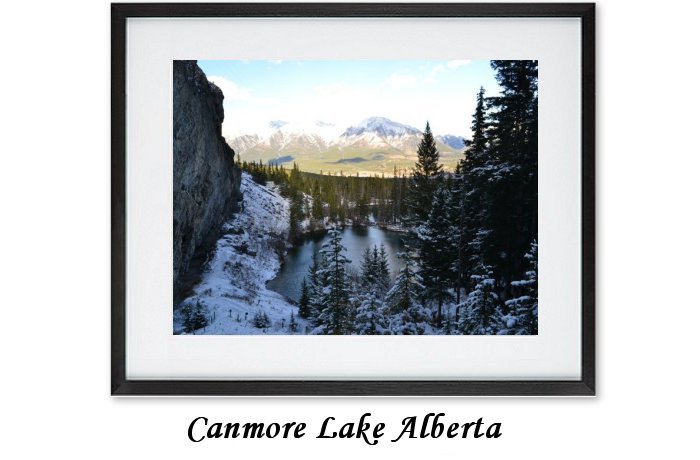 Canmore Lake Alberta